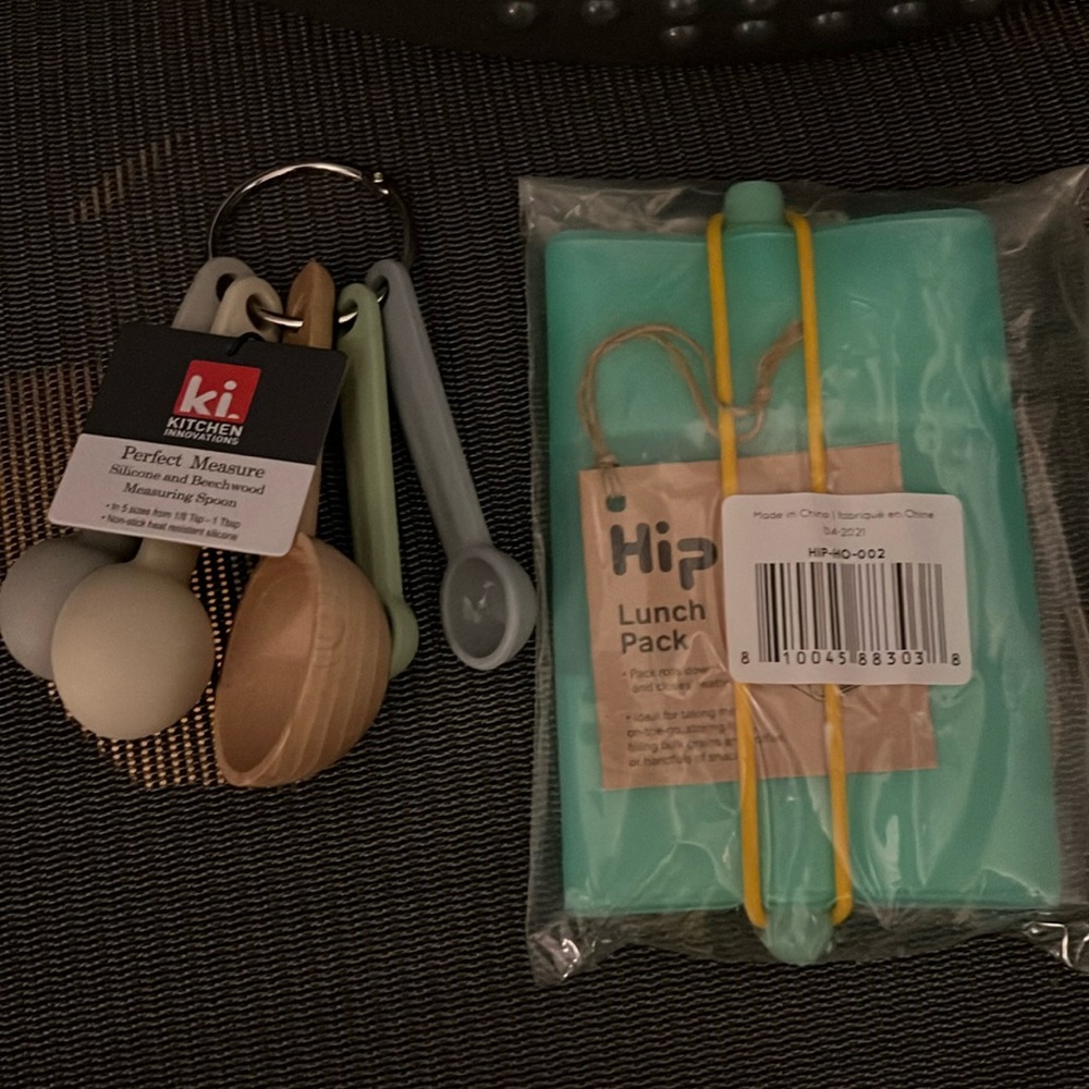 Hip Reusable lunch kit Sets! 2 in total! New in packaging!